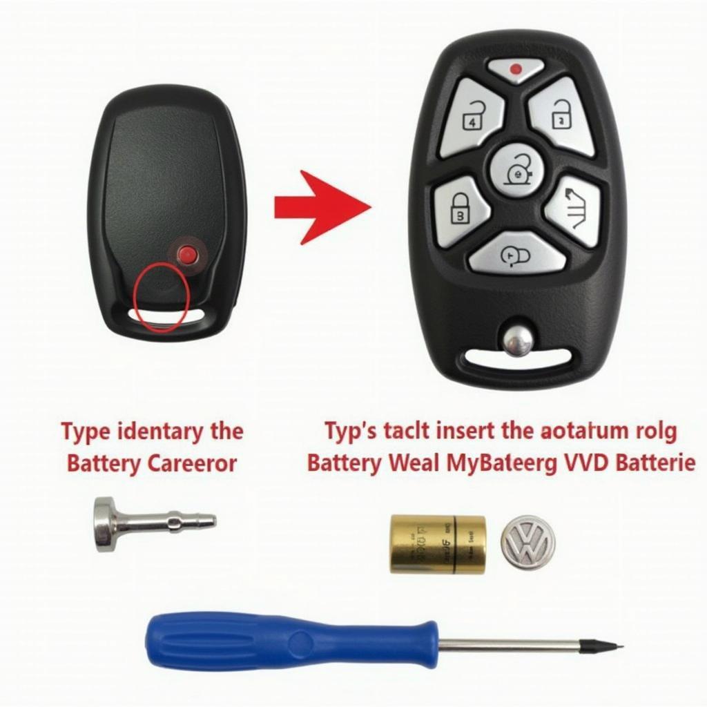 Replacing the Key Fob Battery in a 2000 VW Passat