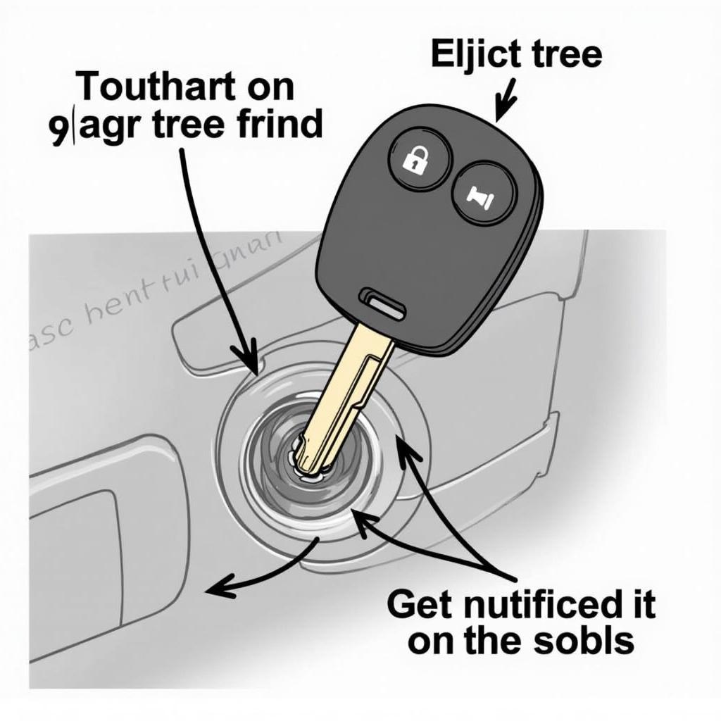 2001 Jeep Grand Cherokee key fob and ignition