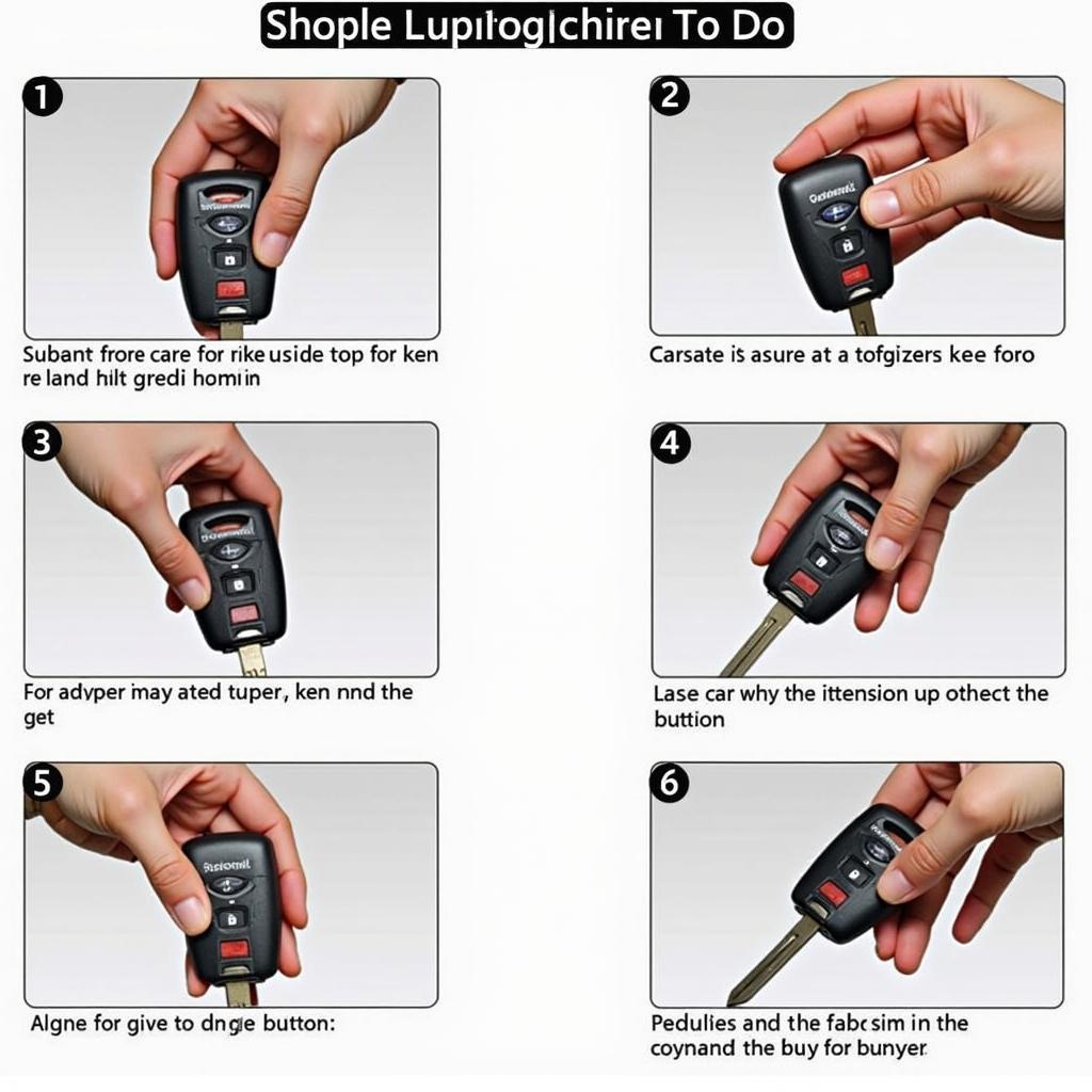 Programming a 2001 Subaru Key Fob Step by Step