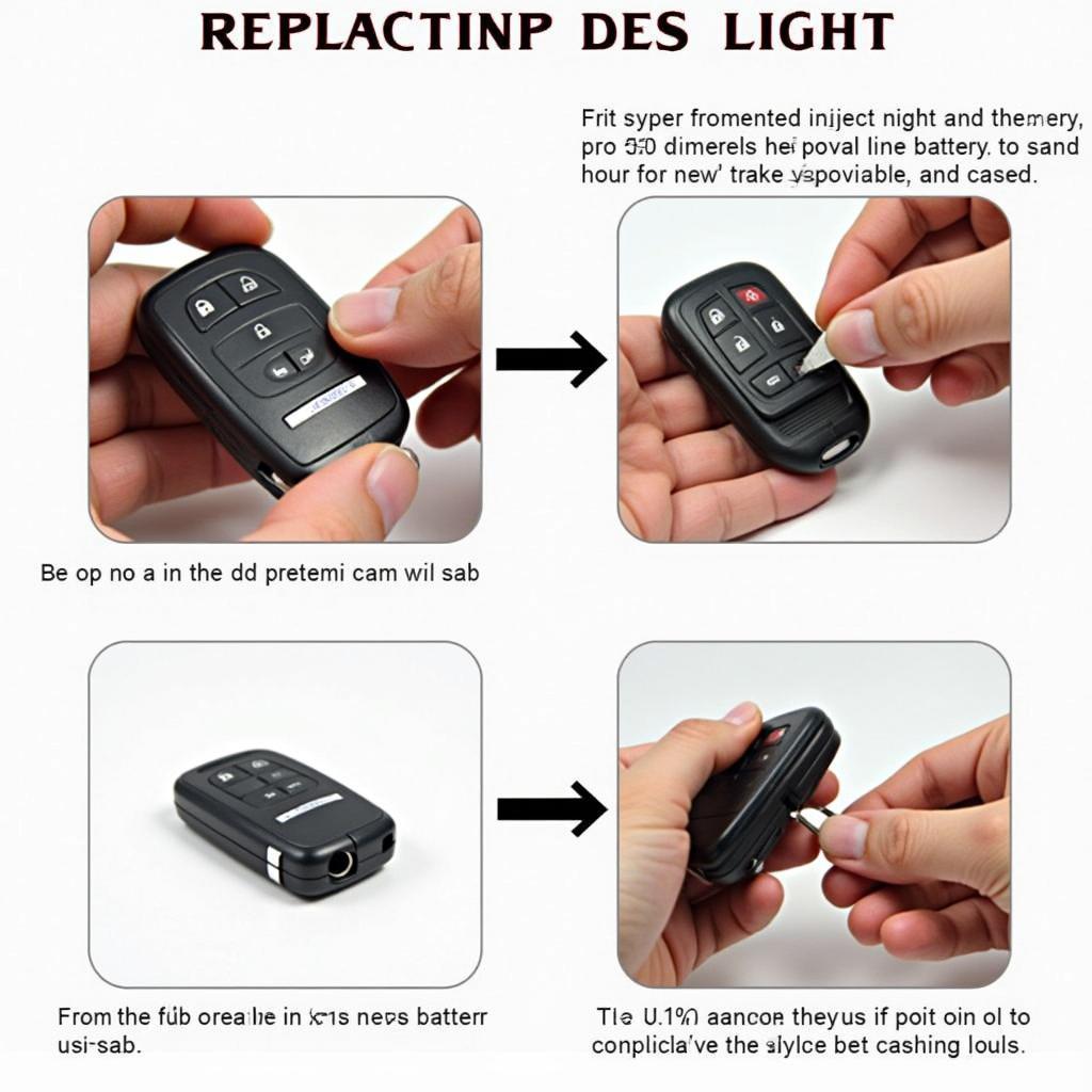 Replacing the battery in a 2001 Volvo V70 key fob