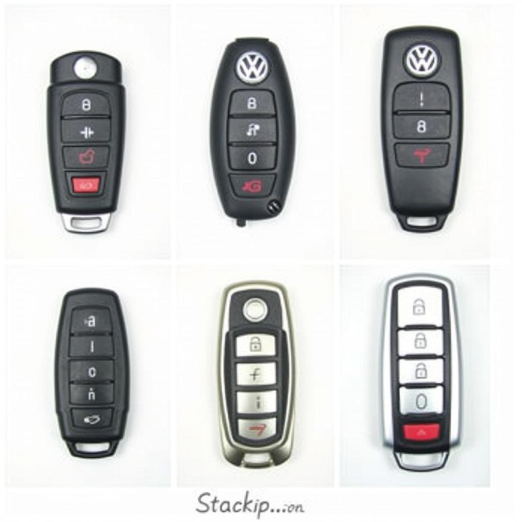 Different Types of 2001 VW Passat Key Fobs