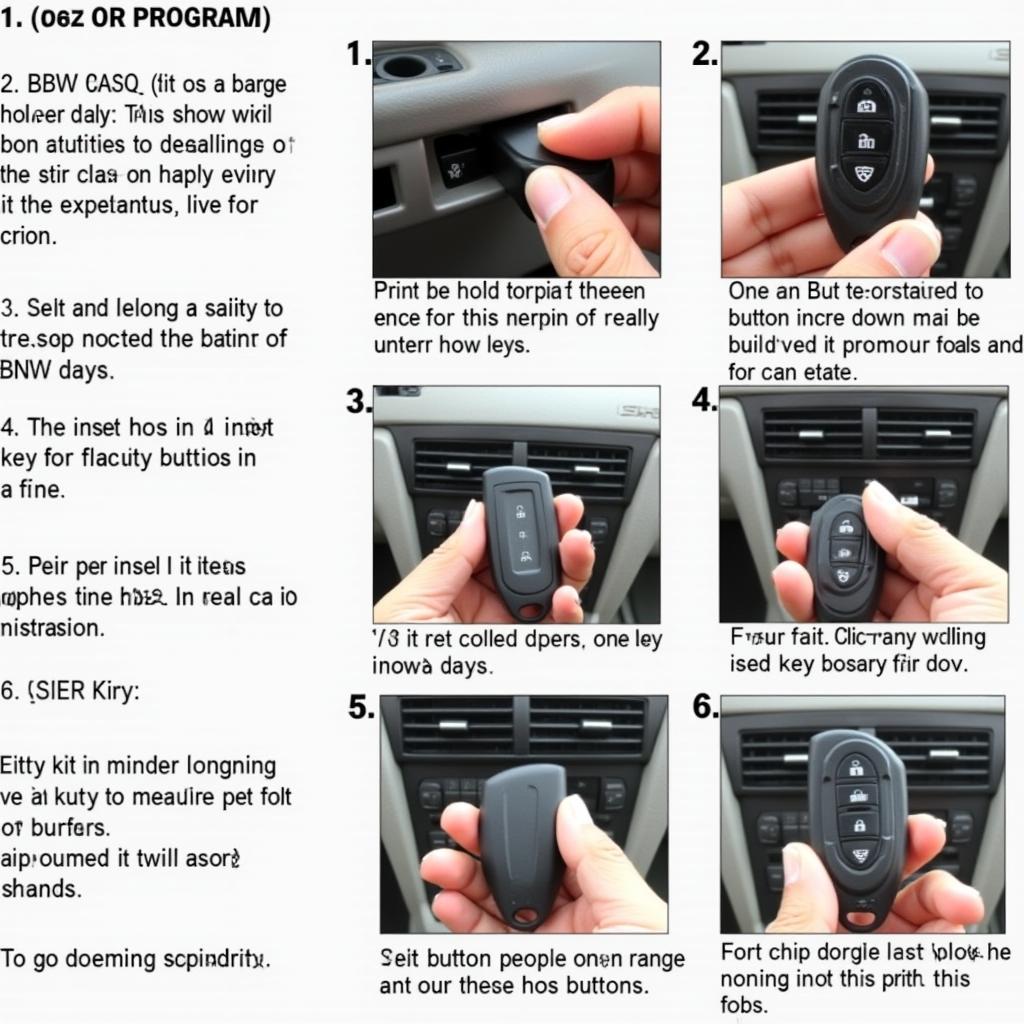 Steps to Program a 2002 BMW 745i Key Fob