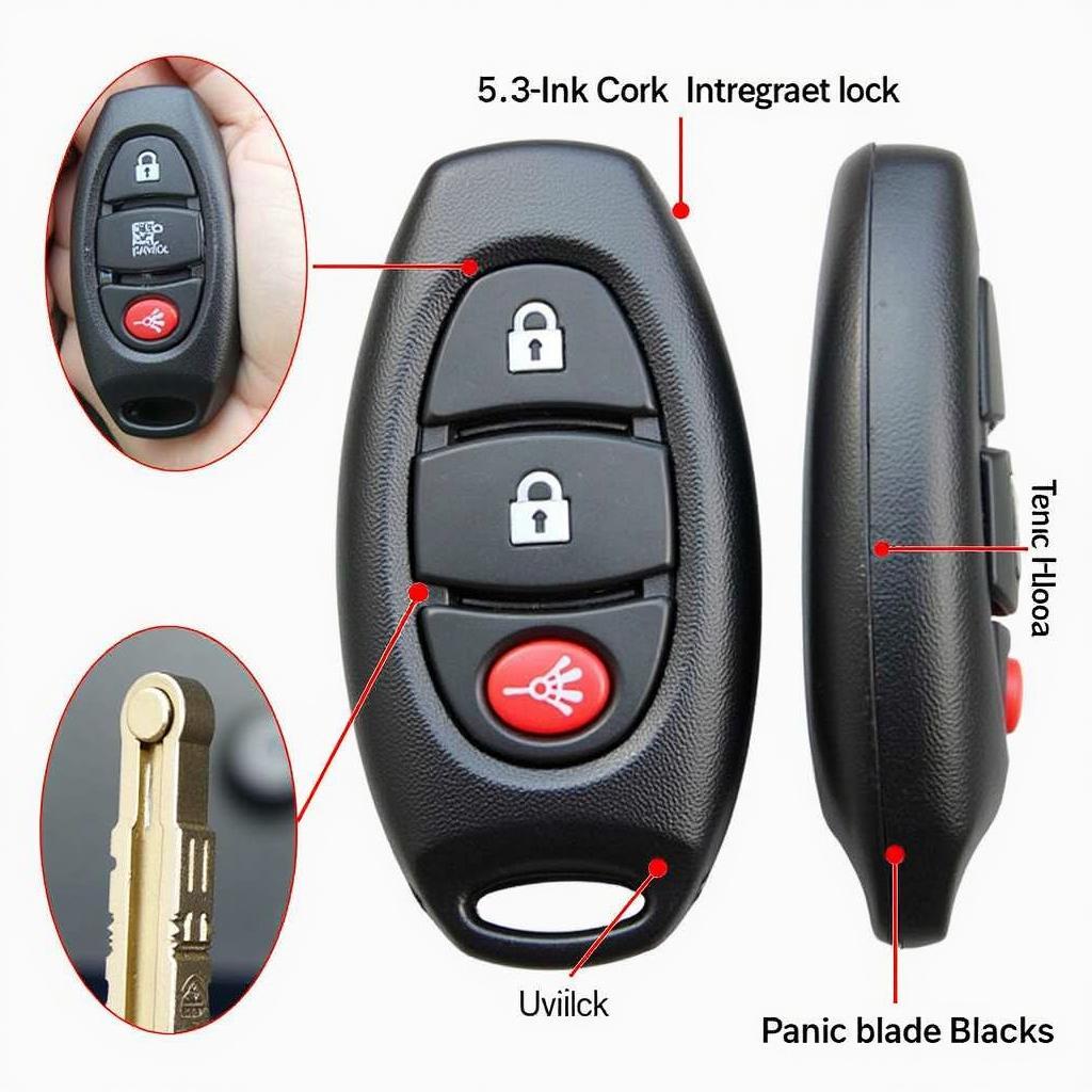 2002 Chevy Blazer Key Fob Features and Functions