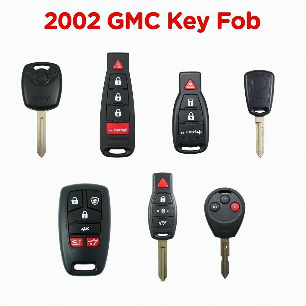 2002 GMC Sierra Key Fob Types and Compatibility