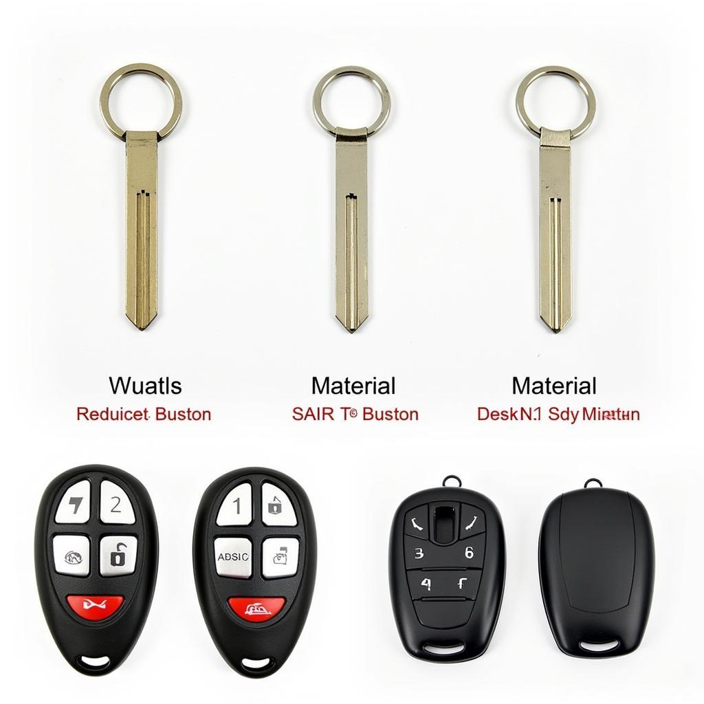 Comparing Different 2002 Lexus ES300 Key Fob Replacement Cases