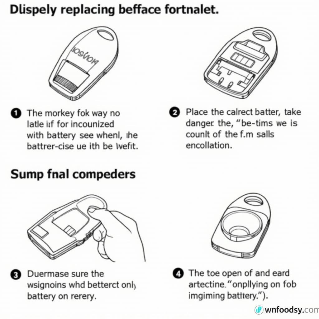 Replacing the Battery in a 2002 Toyota Sequoia Key Fob