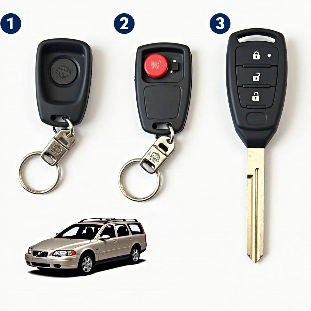 Replacing the Battery in a 2002 Volvo V70 Key Fob