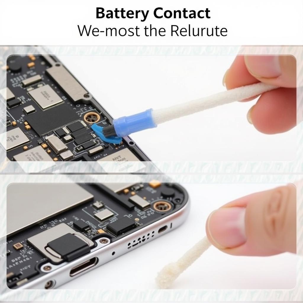 Cleaning the Battery Contacts of a 2003 BMW 325xi Key Fob