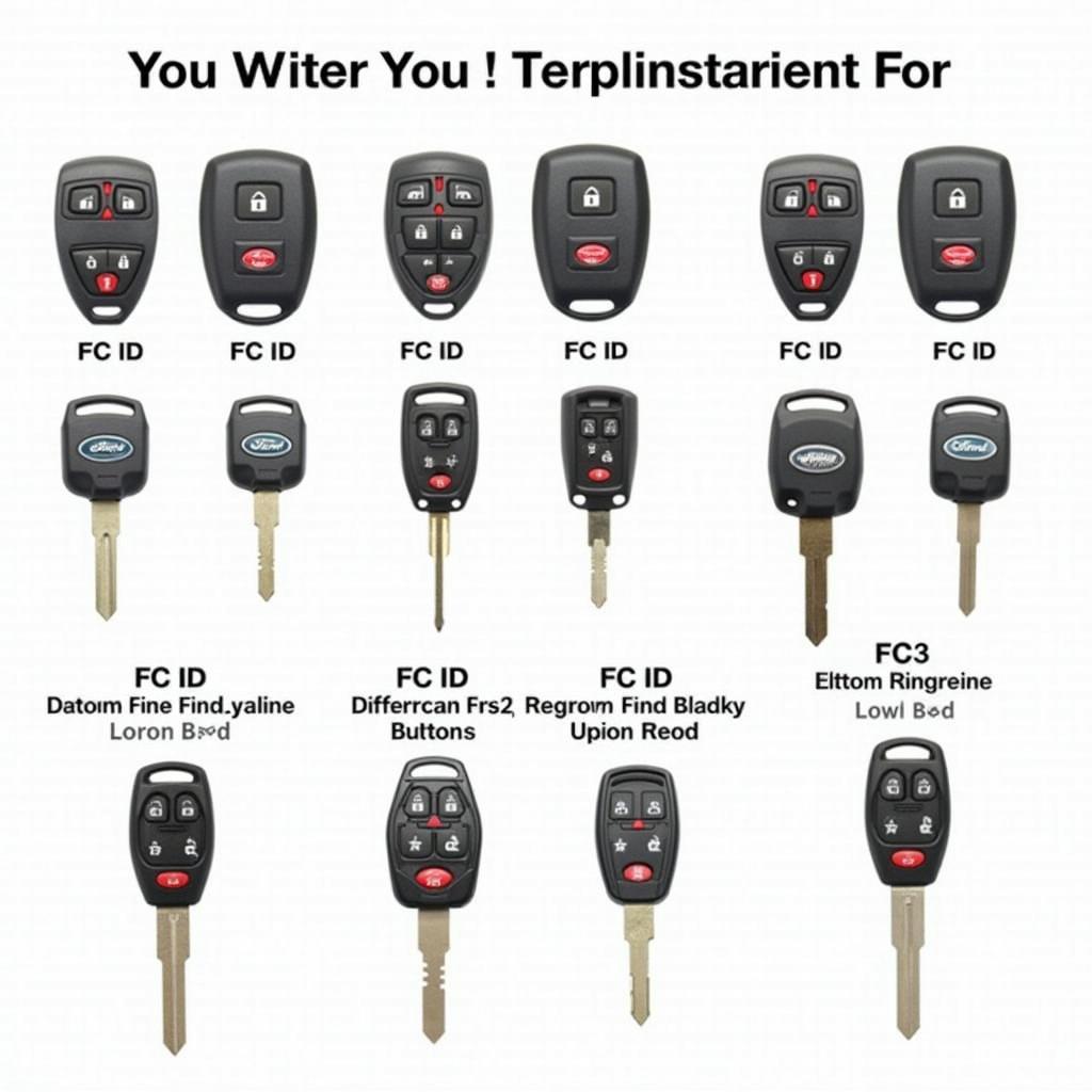 Different Key Fob Types for the 2003 Ford Explorer and Compatibility