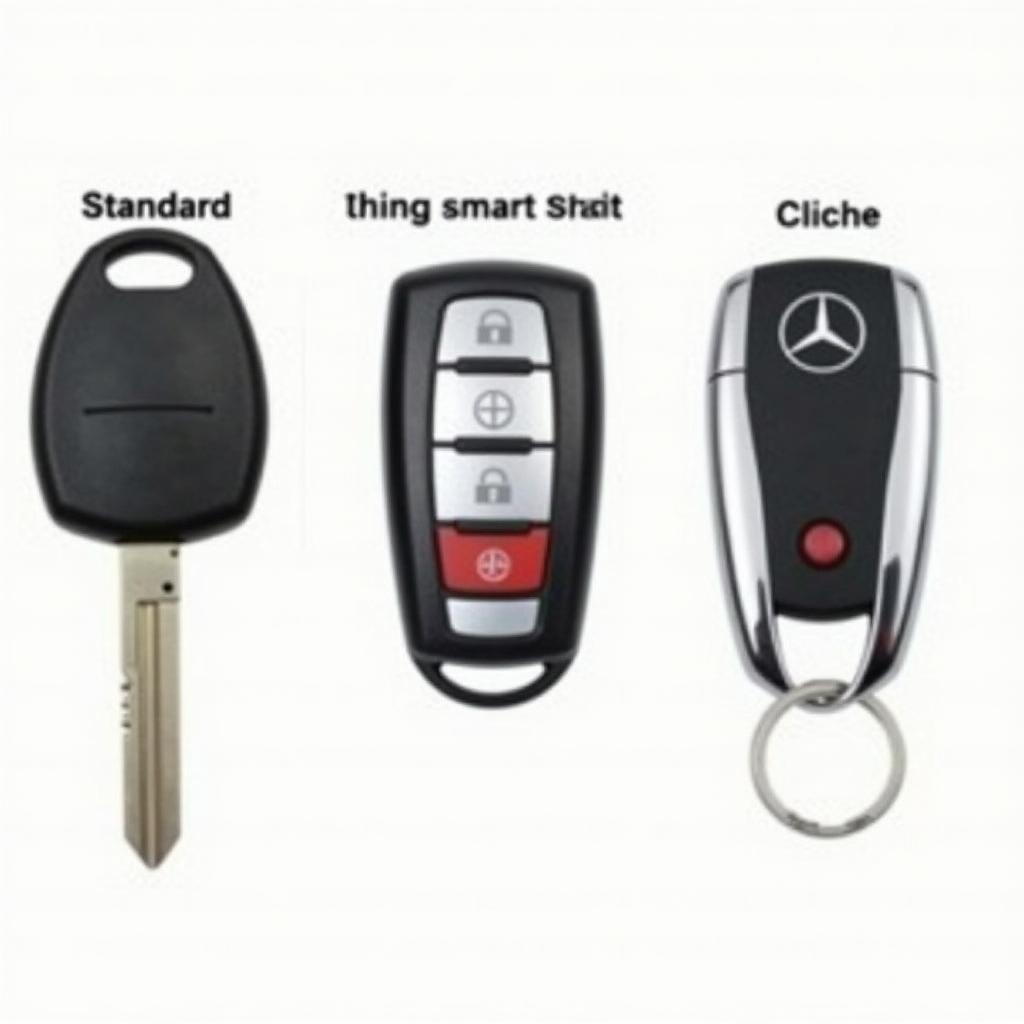 2003 Mercedes W211 Key Fob Types: Flip Key, Smart Key, Chrome Smart Key