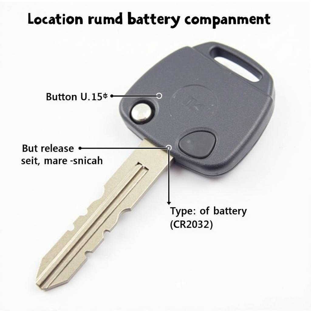 2003 Volvo S40 Key Fob Battery Location