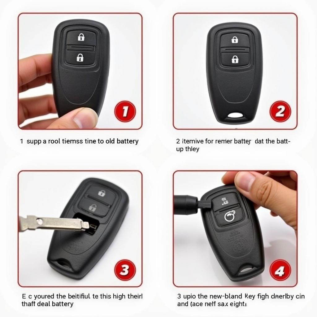 Replacing the battery in a 2003 VW Golf Key Fob