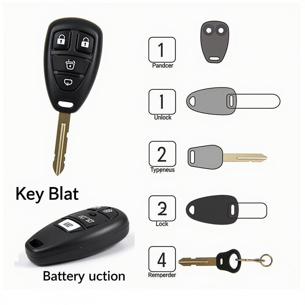 2004 Ford Mustang Key Fob CE0889 Functions