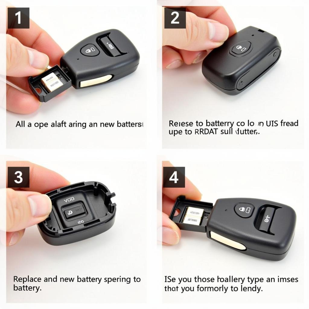 Replacing the battery in a 2004 Mazda Tribute key fob