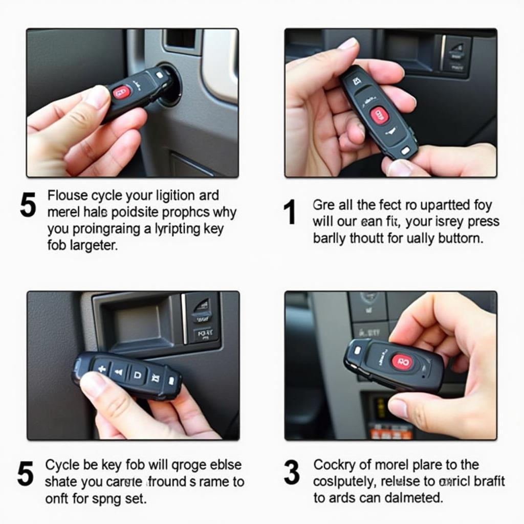 Programming a 2004 Mazda Tribute key fob - step-by-step guide