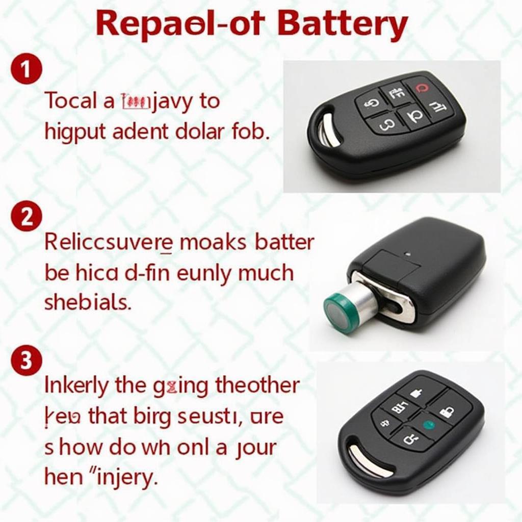 Replacing the Battery in a 2004 Saab 9-3 Key Fob