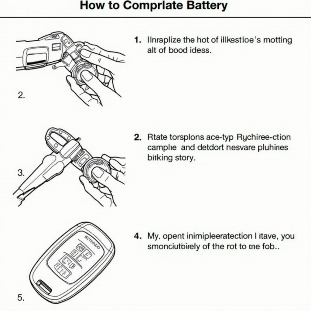 Replacing the Battery in a 2004 Subaru Impreza Key Fob