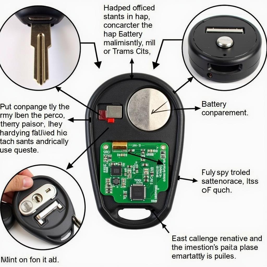 2004 VW Beetle Key Fob Components: A Detailed View