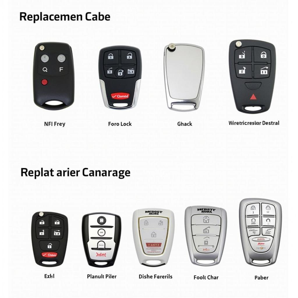 2005 Cadillac STS Key Fob Replacement Options