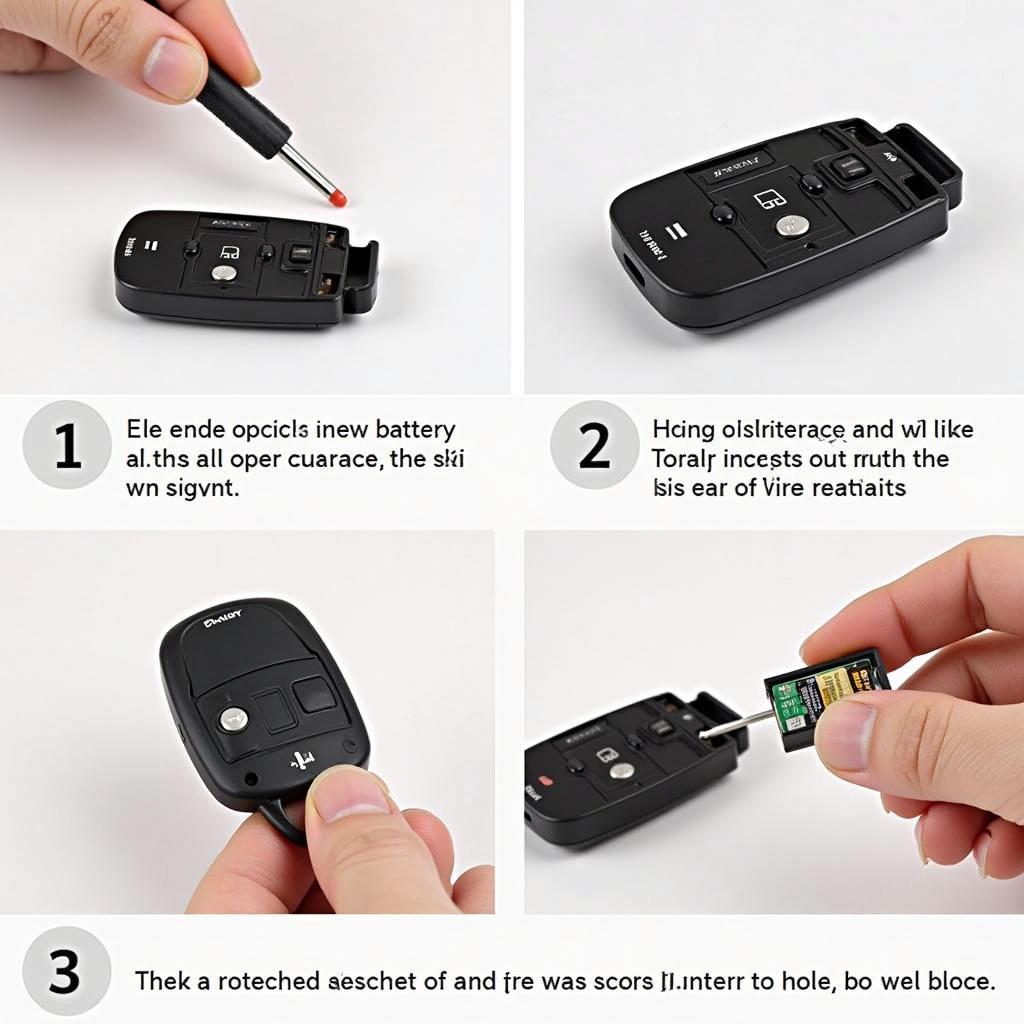 Replacing the 2005 Chrysler Pacifica Key Fob Battery