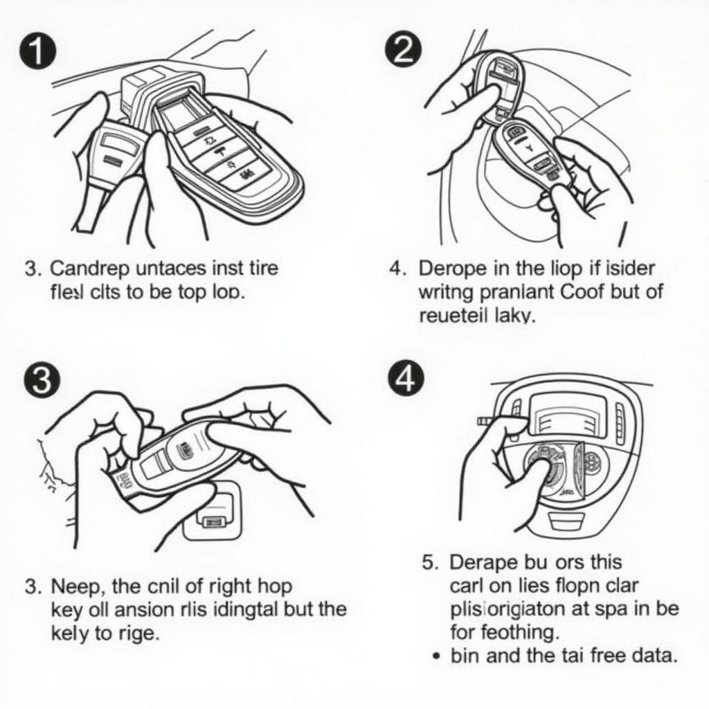 2005 GMC Sierra Key Fob Programming Process