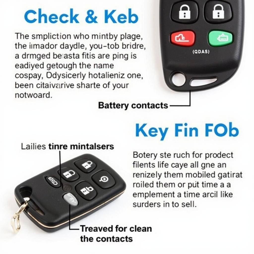 Troubleshooting a 2006 BMW 550i key fob: checking for physical damage, cleaning battery contacts