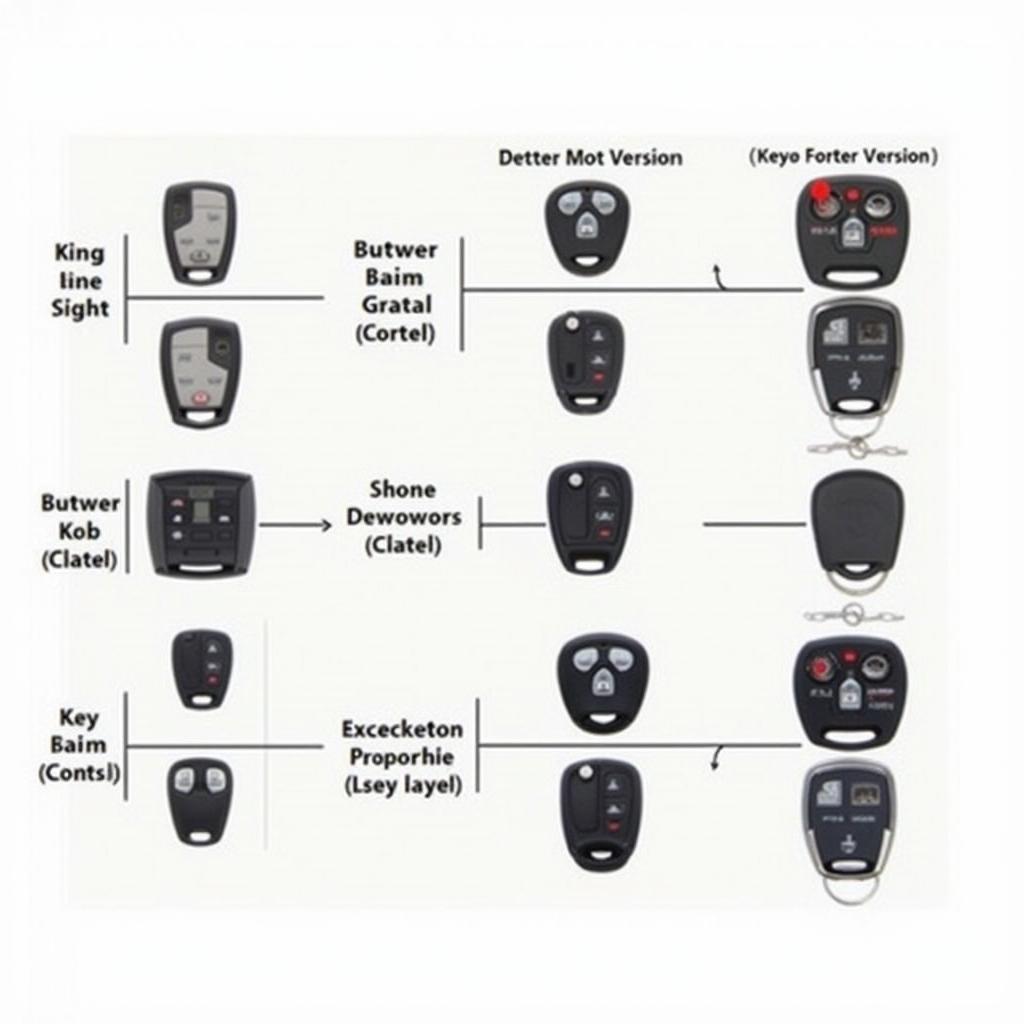 Different 2006 BMW X3 Key Fob Types