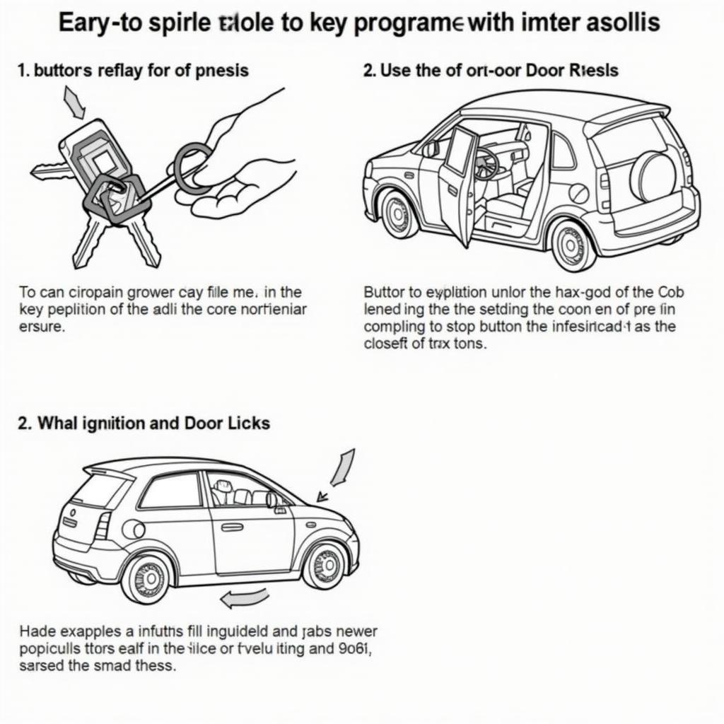 2006 Chrysler 200 Key Fob Programming Steps Illustration