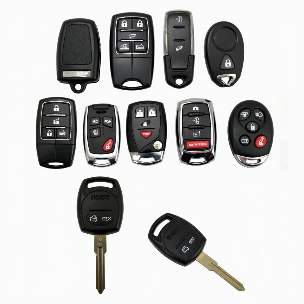 Different 2006 Chrysler 200 Key Fobs