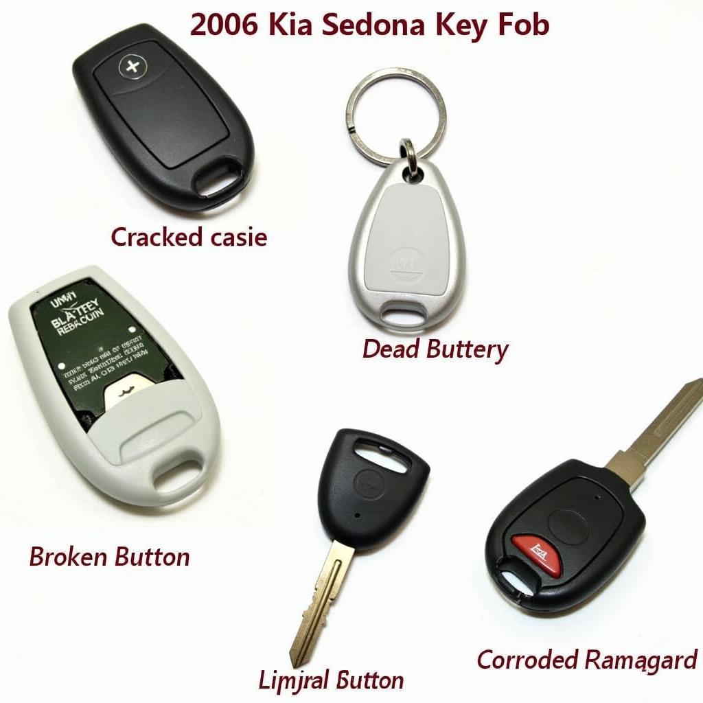 Common Key Fob Problems with a 2006 Kia Sedona