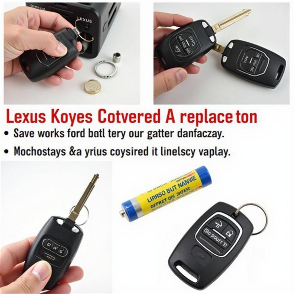 Replacing the battery in a 2006 Lexus GX470 key fob