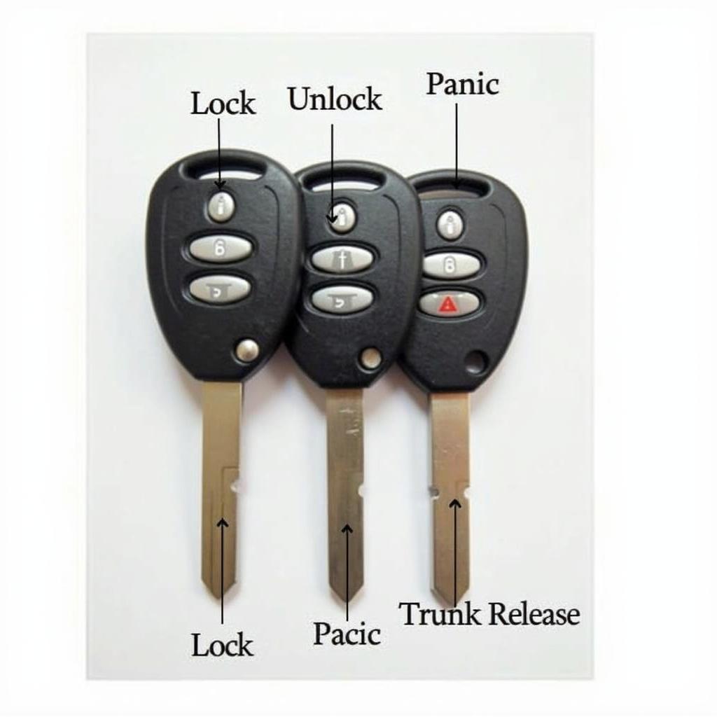 2006 Subaru Outback Key Fob Functions