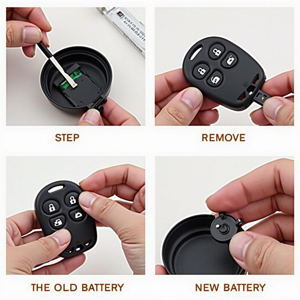 Replacing the Battery in a 2006 Toyota Tundra Key Fob