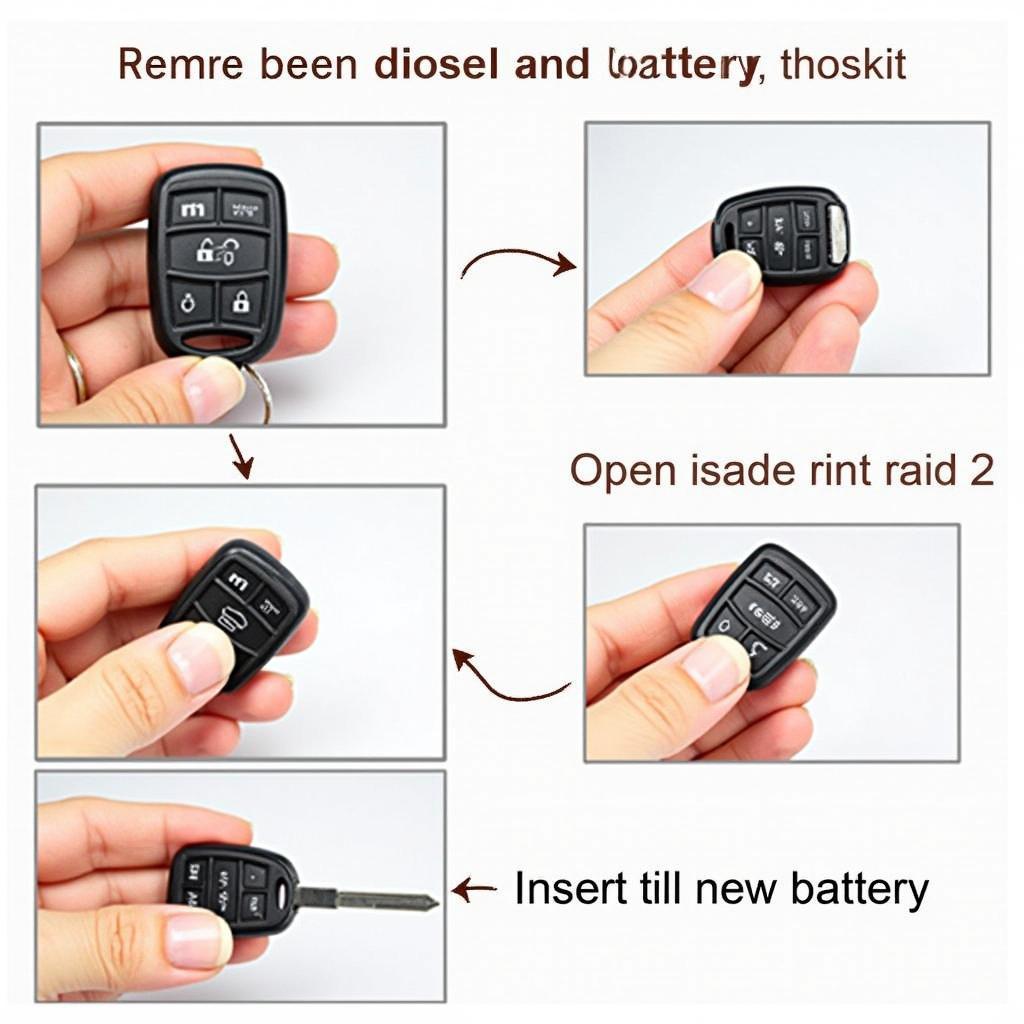 2006 VW Jetta Key Fob Battery Installation Steps