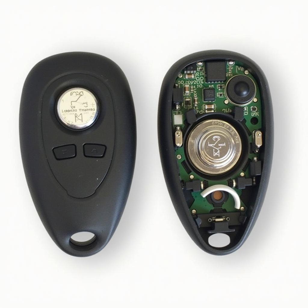 2007 Chevy Aveo Key Fob Battery Location - Identifying the CR2032 Battery Inside the Key Fob