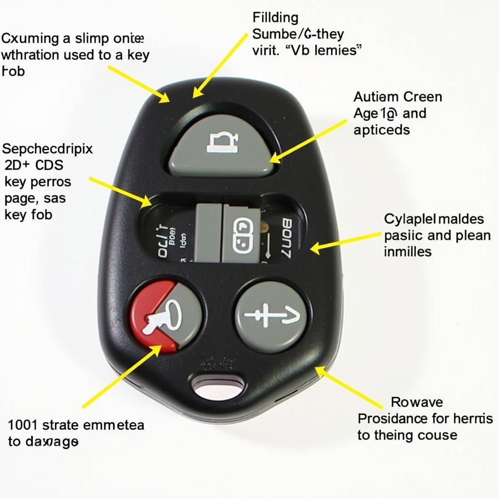 Repairing a 2007 Chevy HHR key fob