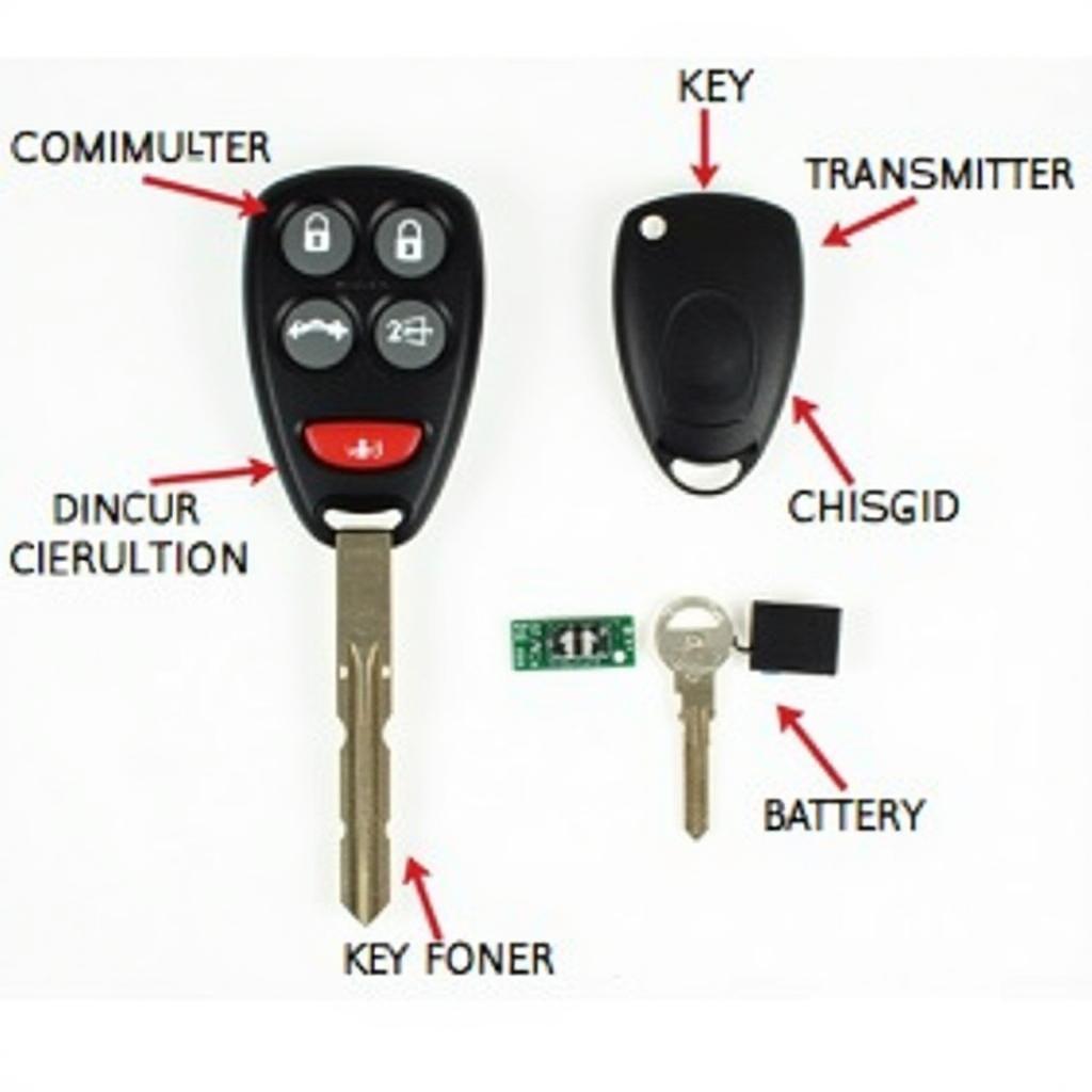 2007 Chevy Malibu Key Fob Components: A Detailed Breakdown