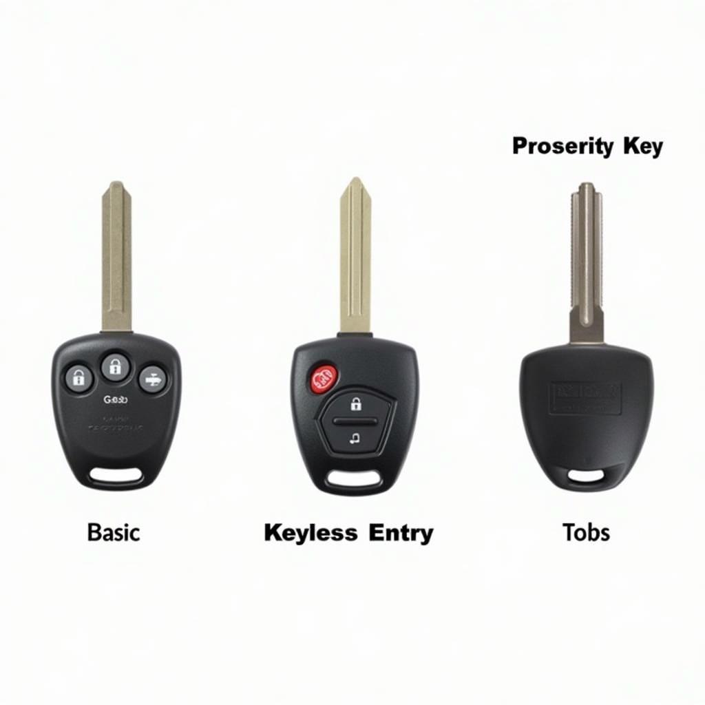 Different 2007 Dodge Ram 1500 Key Fob Types