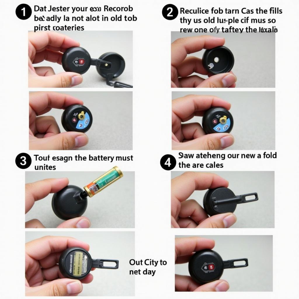 2007 Kia Sedona Key Fob Battery Replacement Steps