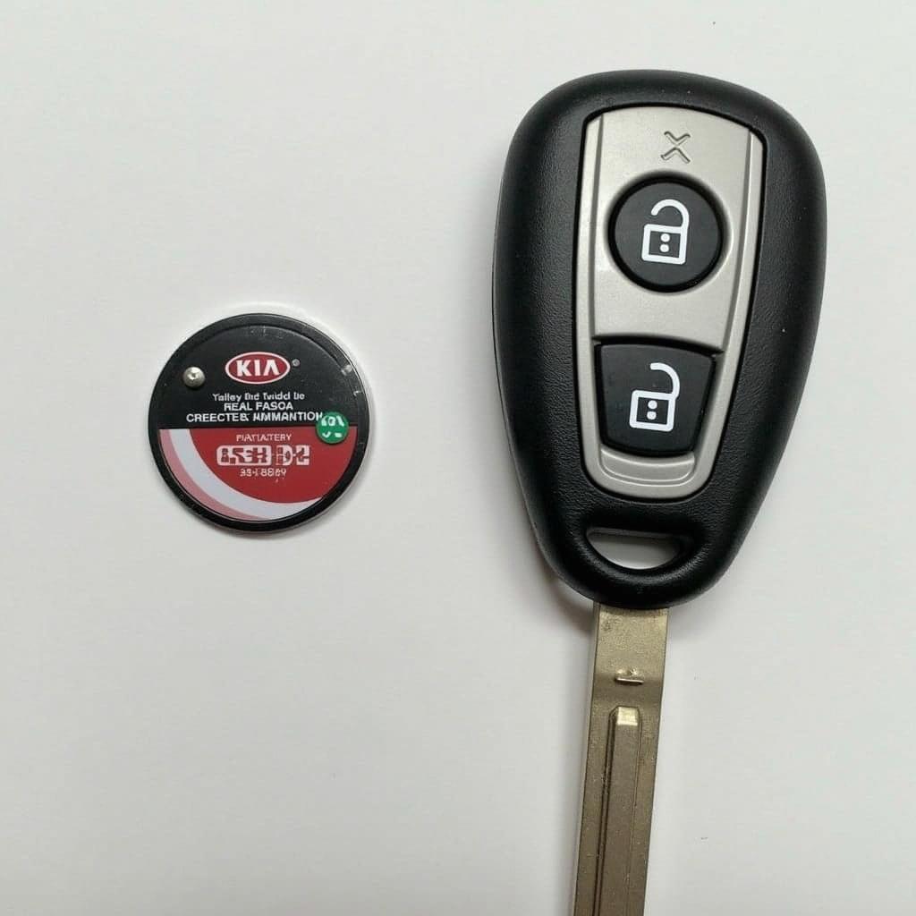 2007 Kia Sedona Key Fob Battery Type CR2032 Confirmation