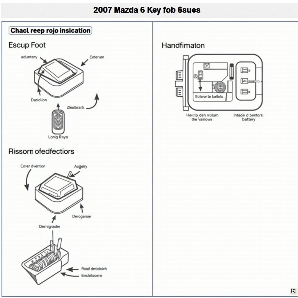 Troubleshooting 2007 Mazda 6 Key Fob Issues