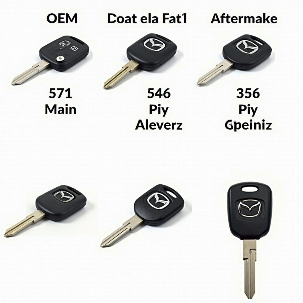 2007 Mazda 6 Key Fob Types: OEM vs Aftermarket