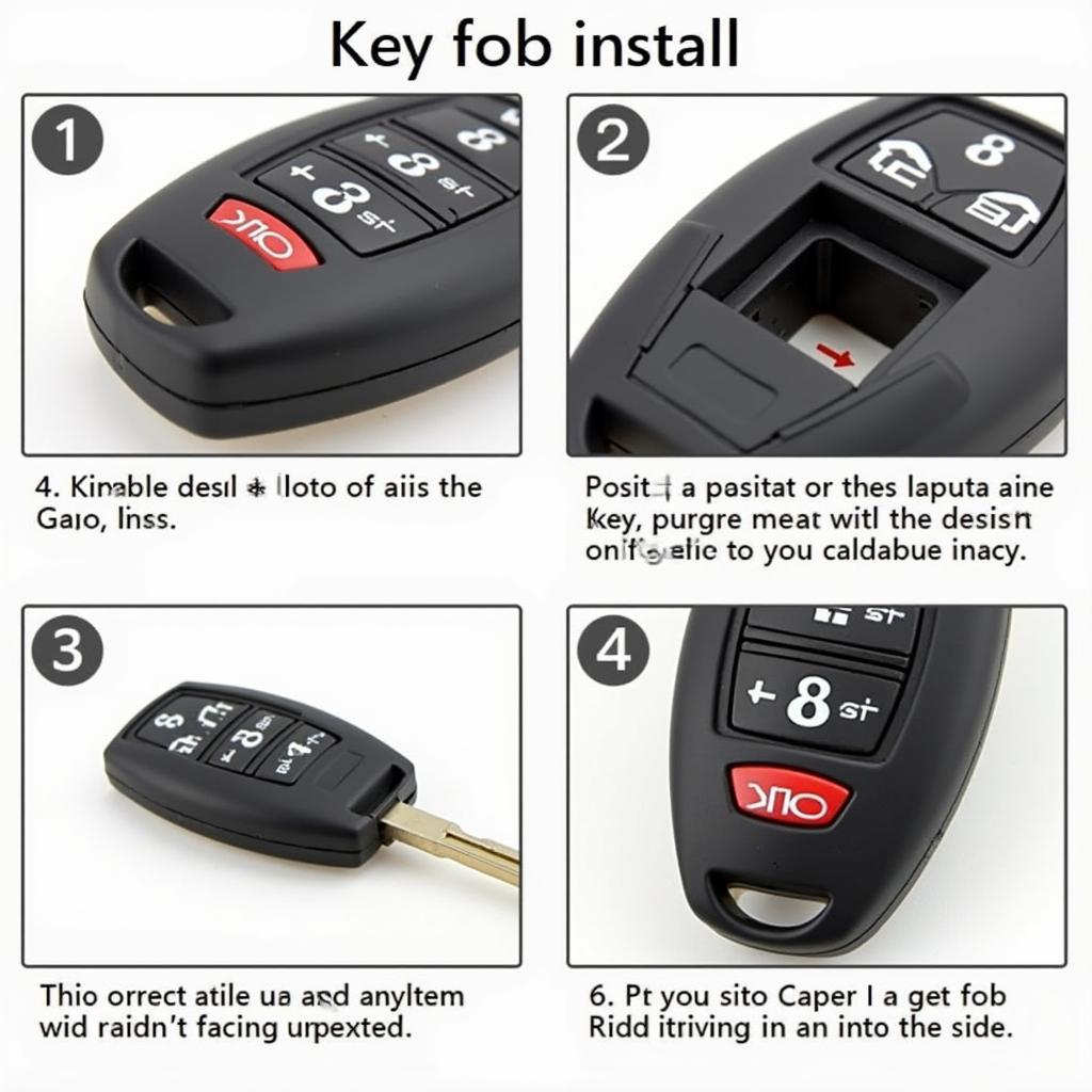 2007 Toyota Camry Key Fob Battery Installation: Inserting the CR2032 Battery with Positive Side Up