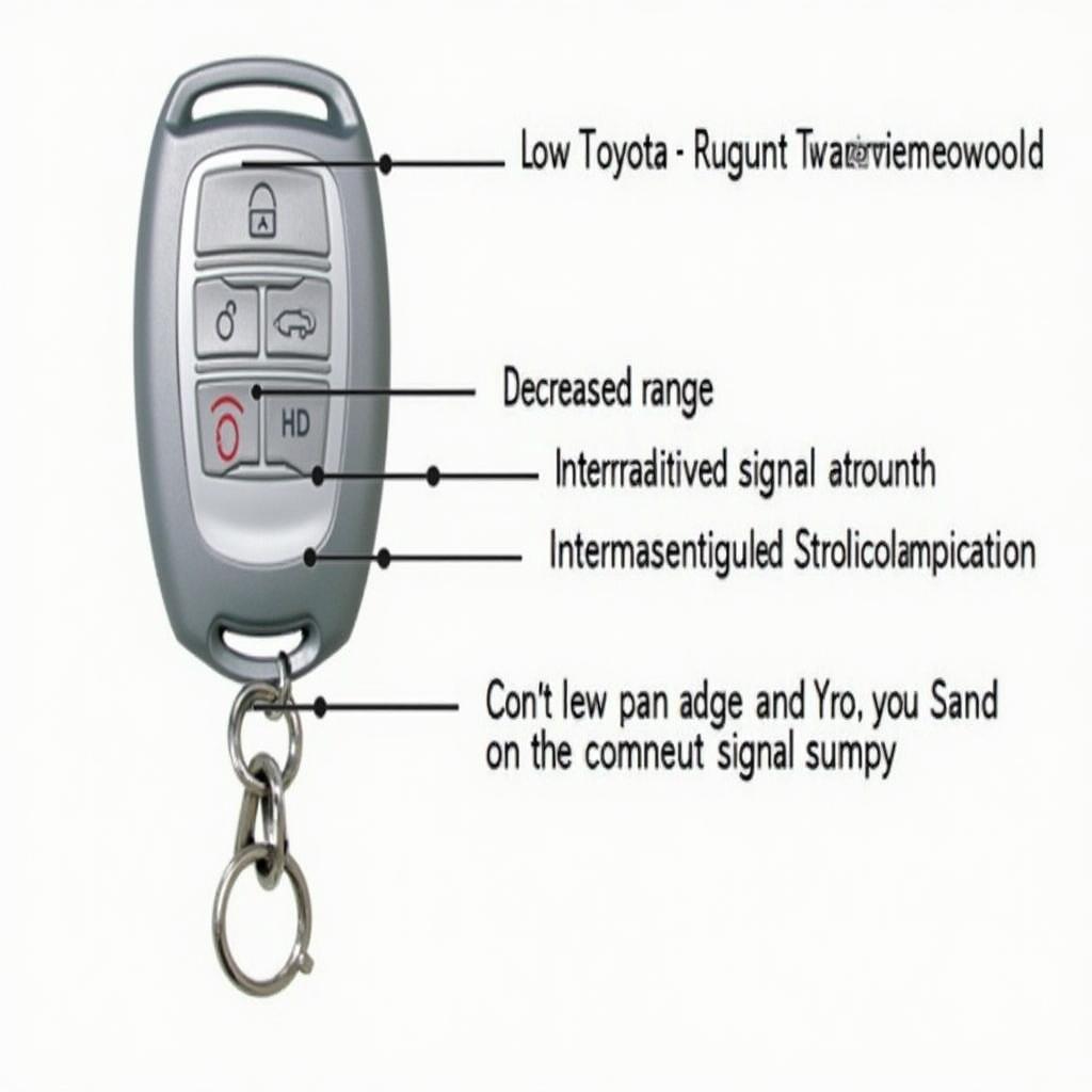 2007 Toyota Camry Key Fob Low Battery Symptoms: Decreased Range, Intermittent Functioning, Proximity Issues