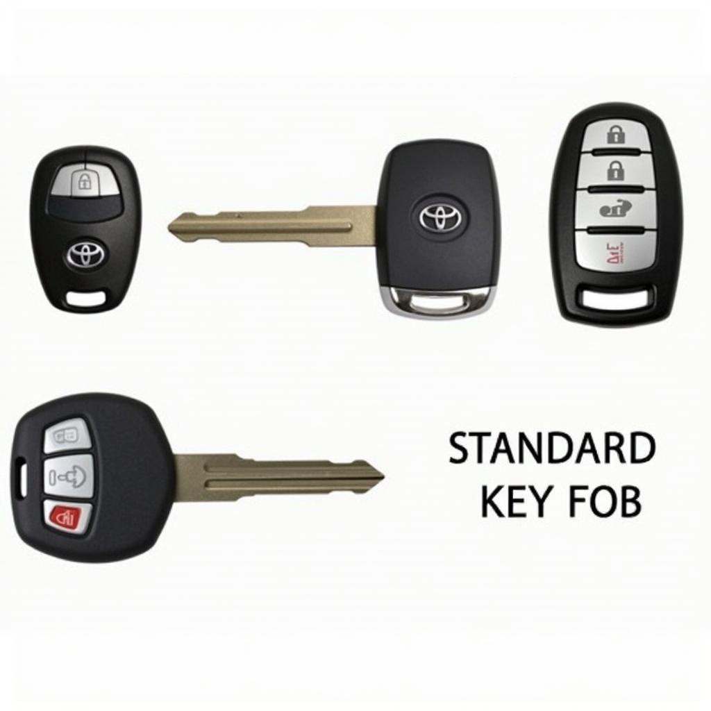 Different 2007 Toyota Prius Key Fob Types