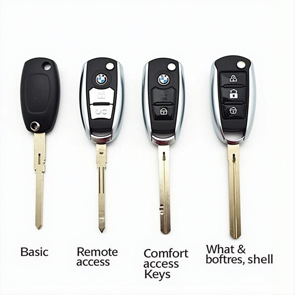 2008 BMW Key Fob Replacement Types