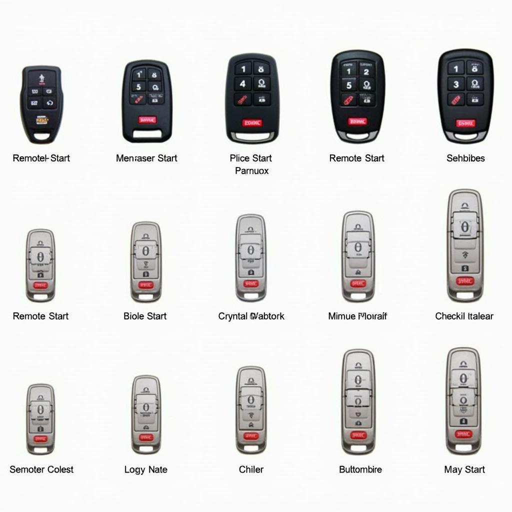 2008 GMC Yukon Key Fob Types and Variations