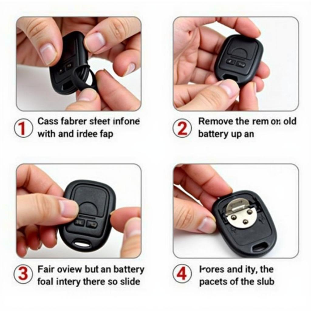 Replacing the Battery in a 2008 Honda Key Fob