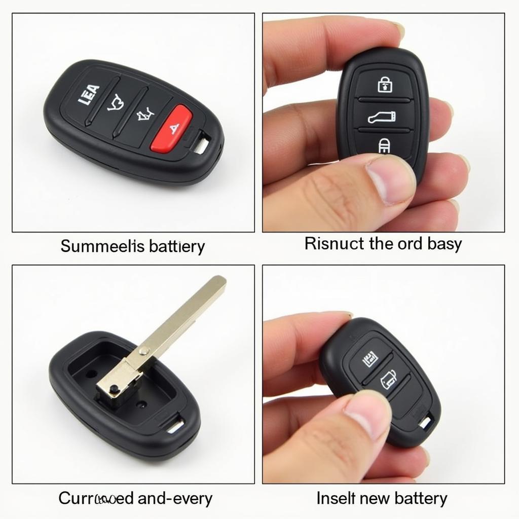 Replacing the battery in a 2008 Lexus GX470 key fob