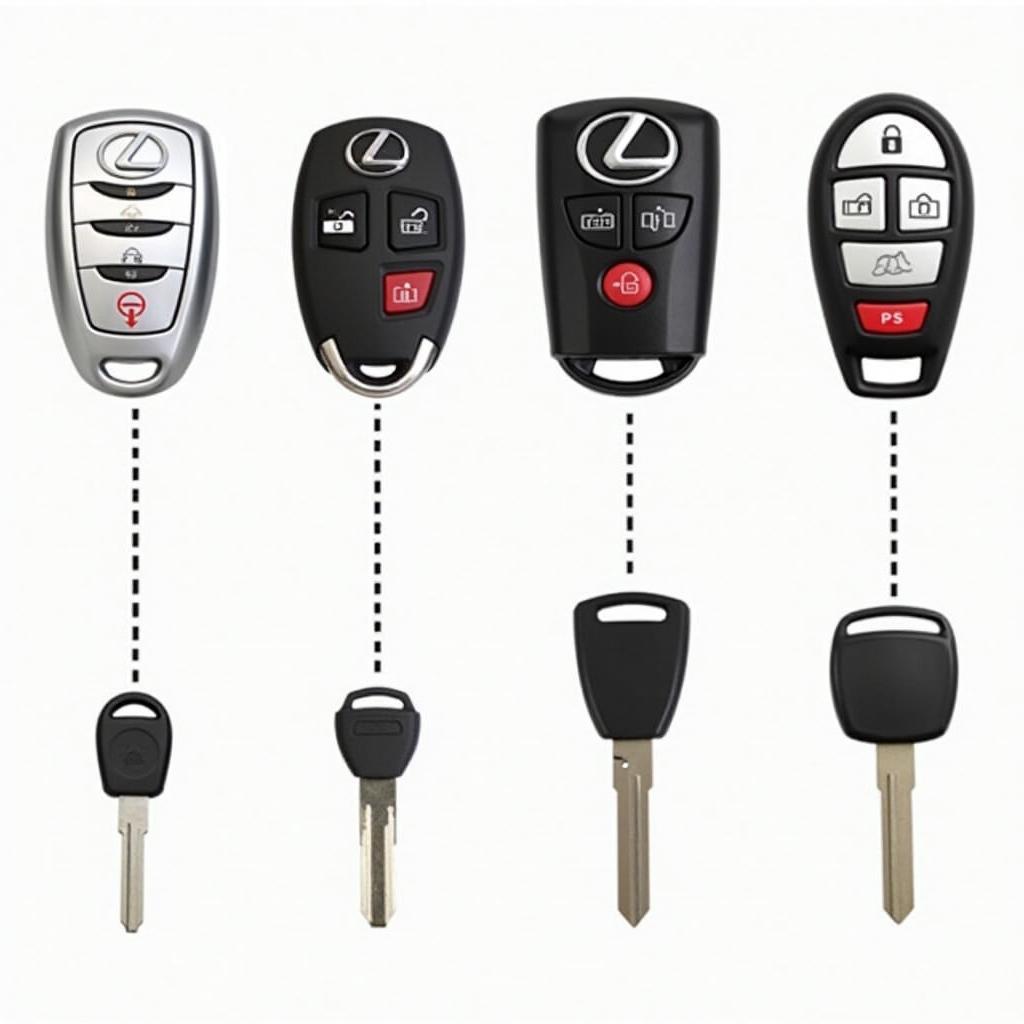 Different 2008 Lexus Key Fob Types and Their Battery Replacement Procedures